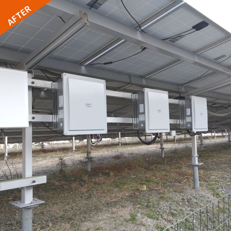 施工実績：福島県郡山市ヒートエナジー株式会社